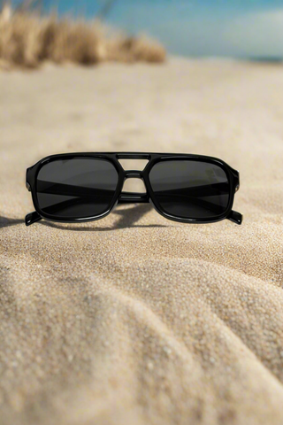 Retro Color-Tinted Aviator Sunglasses