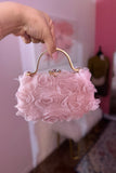Rosé Petal Clutch