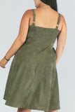 Green Oaks Corduroy Dress