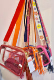 Clear Stadium Bag with Tassel