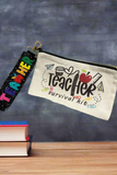 Teacher Survival Kit Zip Pouch Bag