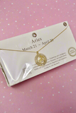 Zodiac Symbol Gold Dipped Necklace