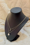 Pearl Drop Layered Necklace