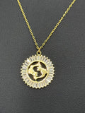 Zodiac Symbol Gold Dipped Necklace