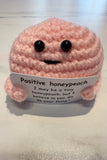 Heart Crochet Flower Pot Positive Friends