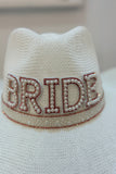My Last Rodeo Bride Pearl Cowgirl Hat