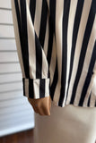 Boss Babe Power Stripe Button Down