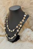 Golden Muse Convertible Layered Coin Necklace