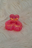 Sweetheart Glow Mini Claw Clips
