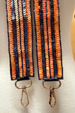 H-Town Baseball Beaded Bag Strap