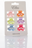 Sweetheart Glow Mini Claw Clips