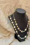 Golden Muse Convertible Layered Coin Necklace