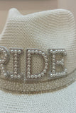 My Last Rodeo Bride Pearl Cowgirl Hat