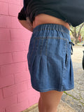 Darlin’ Texas Denim Skort