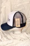 Dog Mom Paw Print Trucker Hat