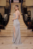 Nox Anabel F1569 Fully Beaded Strapless Design Gown
