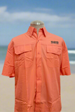 Coral Men's Button Down Fishing Shirts - S2S Outfitters