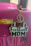 Football Mom Keychain