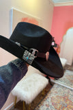 Turquoise Bloom Western Hat Clip
