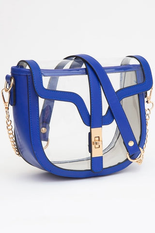 Clear Saddle Bag