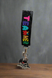 Teacher Wristlet Seed Bead Keychain