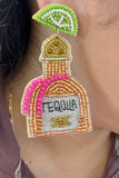 Buy Me a Drink Beaded Earrings