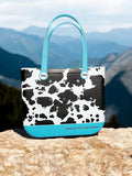 Venture Sack Cow Print Blue Medium - S2S Outfitters