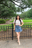 Pastel Petal Mommy + Me Mesh Top
