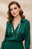 Golden Muse Convertible Layered Coin Necklace