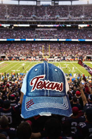 Texans Sparkle Trucker Hat