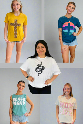 Summer Time Graphic Tees