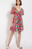 Tropical Paradise Flutter Dress