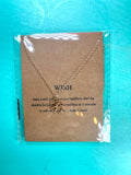 Gold Wish Necklace