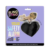Bling Sting Glitter Heart Safety Alarm