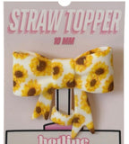 Bow Straw Toppers – Cute Silicone Straw Charms (Multiple Styles)