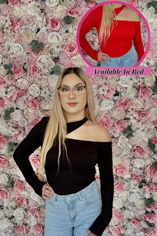 Asymmetrical Chic Long Sleeve Top