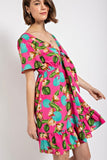 Tropical Paradise Flutter Dress