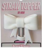 Bow Straw Toppers – Cute Silicone Straw Charms (Multiple Styles)
