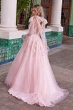 Nox Anabel H1680 Draped Tie-Up Straps Applique Tulle Dress