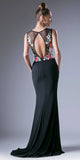 Cinderella Divine HW11 Cut-Out Back Sleeveless Long Dress