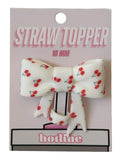 Bow Straw Toppers – Cute Silicone Straw Charms (Multiple Styles)