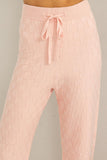 Cozy Pink Plaid Pants