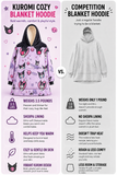 Kuromi Blanket Hoodie