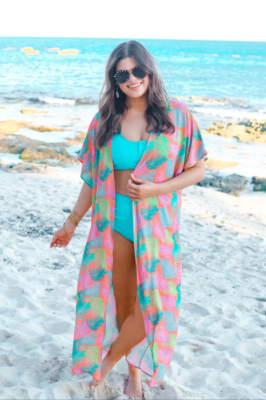 Island Sunsets Duster/Cover Up – The Salted Hippie Boutique