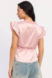 Aliza Satin Top