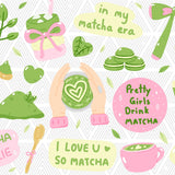 In My Matcha Era Glass Cup