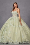 Juliet JT1450J Poofy Sweetheart Corset Boned Quinceanera Ball Gown