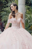 Juliet JT1458J Off the Shoulder Draped Sleeve Cathedral Train Quince Dress
