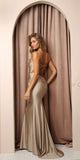 Nox Anabel K488 Long Strappy Back Fitted Dress