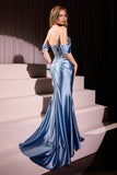 Ladivine KV1121 Dress Off the Shoulder Sweetheart Fitted Prom Gown